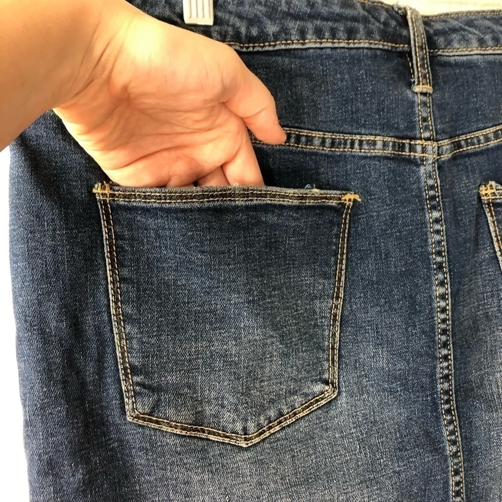 PLUS Universal Thread Denim Skirt